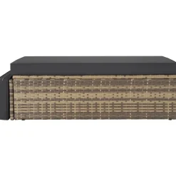 Loungesets|Loungesets-tectake Wicker loungesofa Corfu, Natuur