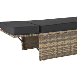 Loungesets|Loungesets-tectake Wicker loungesofa Corfu, Natuur