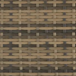 Tuinsets-tectake Wicker tuinset Lausanne 2+1 - Natuur