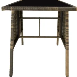 Tuinsets-tectake Wicker tuinset Lausanne 2+1 - Natuur