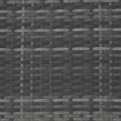 tectake Wicker tuinset Palma 8+4+1 met beschermhoes - Grijs/lichtgrijs