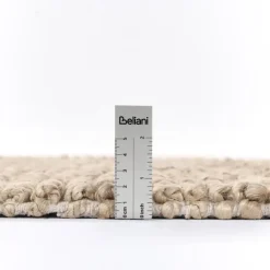 Jute Vloerkleden-Leen Bakker TELLIKAYA - Loper vloerkleed - Groen/Beige - 160 x 230 cm - Jute