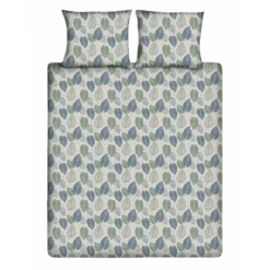 Ten Cate Katoenen Dekbedovertrek - 140x200/220 cm - Graphic Leaves