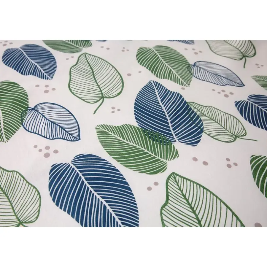 Ten Cate Katoenen Dekbedovertrek - 140x200/220 cm - Graphic Leaves