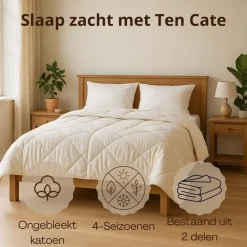 Dekbedden-Ten Cate Wollen 4-Seizoenen Dekbed - 240x220