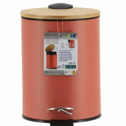 Prullenbakken-Tendance Badkamer prullenbak Bamboo vibe - soft close - 3 ltr