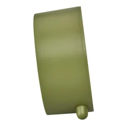 Klokken-Merkloos TFA wekker - alarmklok - olijf groen - 11 x 11 cm - kunststof