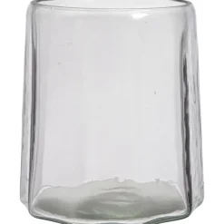 Kandelaars En Windlichten-Leen Bakker Theelichthouder Dily - zand - 12,5xØ12 cm