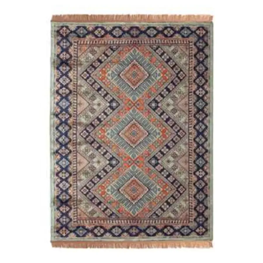 Tier Vintage Vloerkleed Khepera Groen