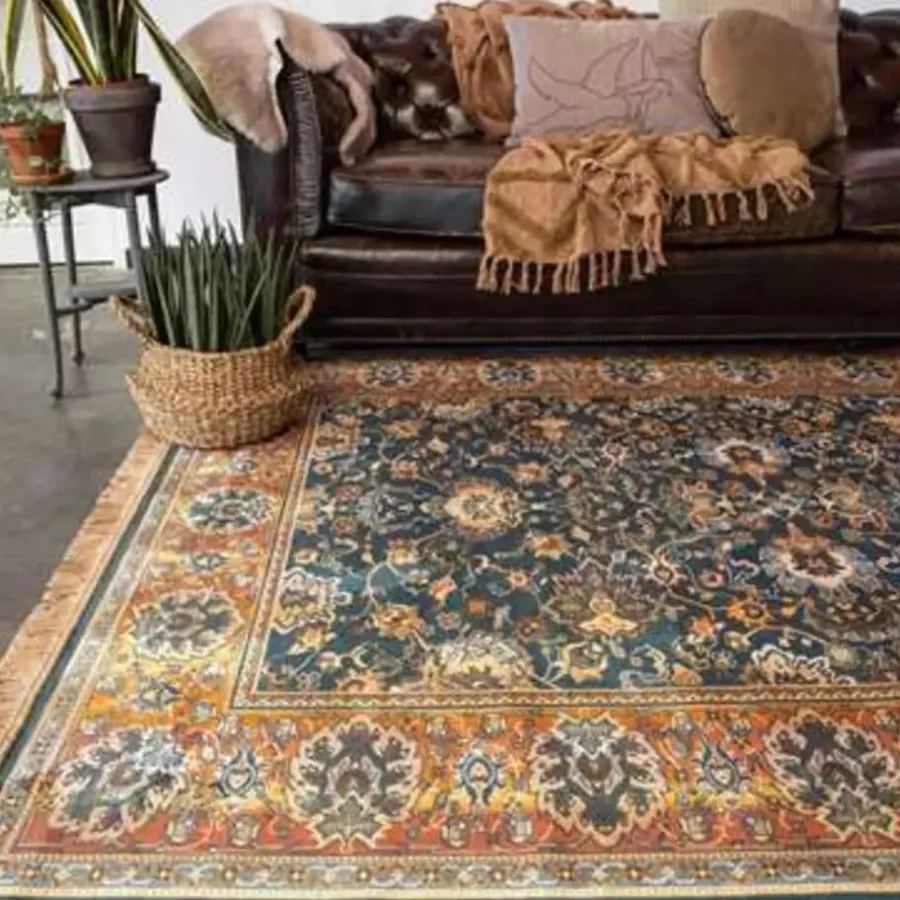 Tier Vloerkleed - Chir - Groen/Oranje - 160x 230 cm