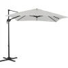Merkloos Tiltable Floating Parasol 250x250 cm - Starker schwimmender Sonnenschirm - Ecru