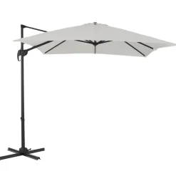Merkloos Tiltable Floating Parasol 250x250 cm - Starker schwimmender Sonnenschirm - Ecru