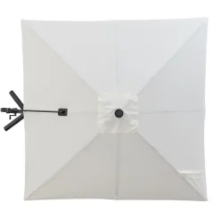 Merkloos Tiltable Floating Parasol 250x250 cm - Starker schwimmender Sonnenschirm - Ecru