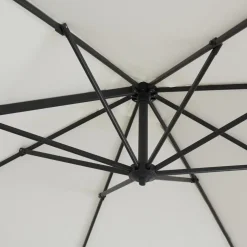 Merkloos Tiltable Floating Parasol 250x250 cm - Starker schwimmender Sonnenschirm - Ecru