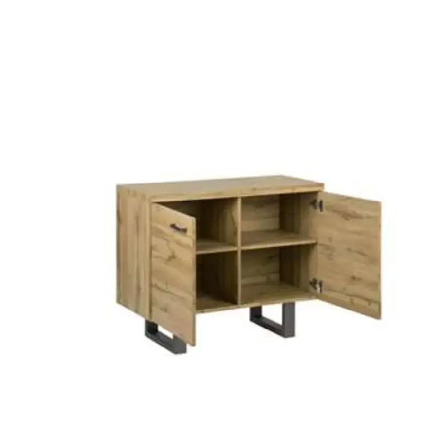 Beliani TIMBER - Sideboard - Lichte houtkleur - MDF