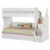 Kinderbedden-Merkloos Tivoli stapelbed kinderbed met opbergruimte kinderkamer 190 x 90 cm