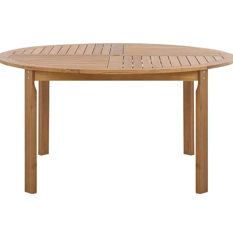 Beliani TOLVE - Tuinmeubel set - Lichte houtkleur - Acaciahout