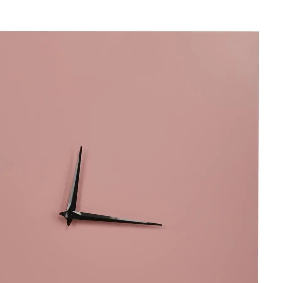 Beliani TOMAR - Wandklok - Roze - Ijzer