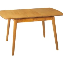 Beliani TOMS - Uitschuifbare eettafel - Lichthout - 100/130 x 80 cm - MDF