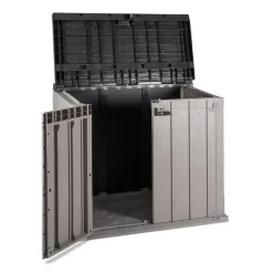 Toomax Stora way opbergbox 842 liter - taupe donker grijs