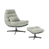 Beliani TOVIK - Fauteuil - Groen - Stof