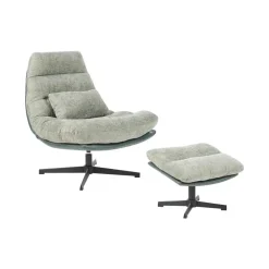 Beliani TOVIK - Fauteuil - Groen - Stof