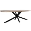 Tower living Silvi eettafel visgraat naturel 180x100x78