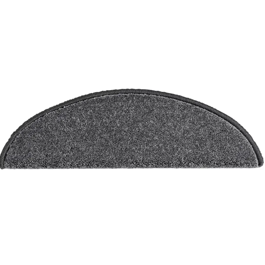 Leen Bakker Trapmat Chiquestep - antraciet 76 - 16 stuks