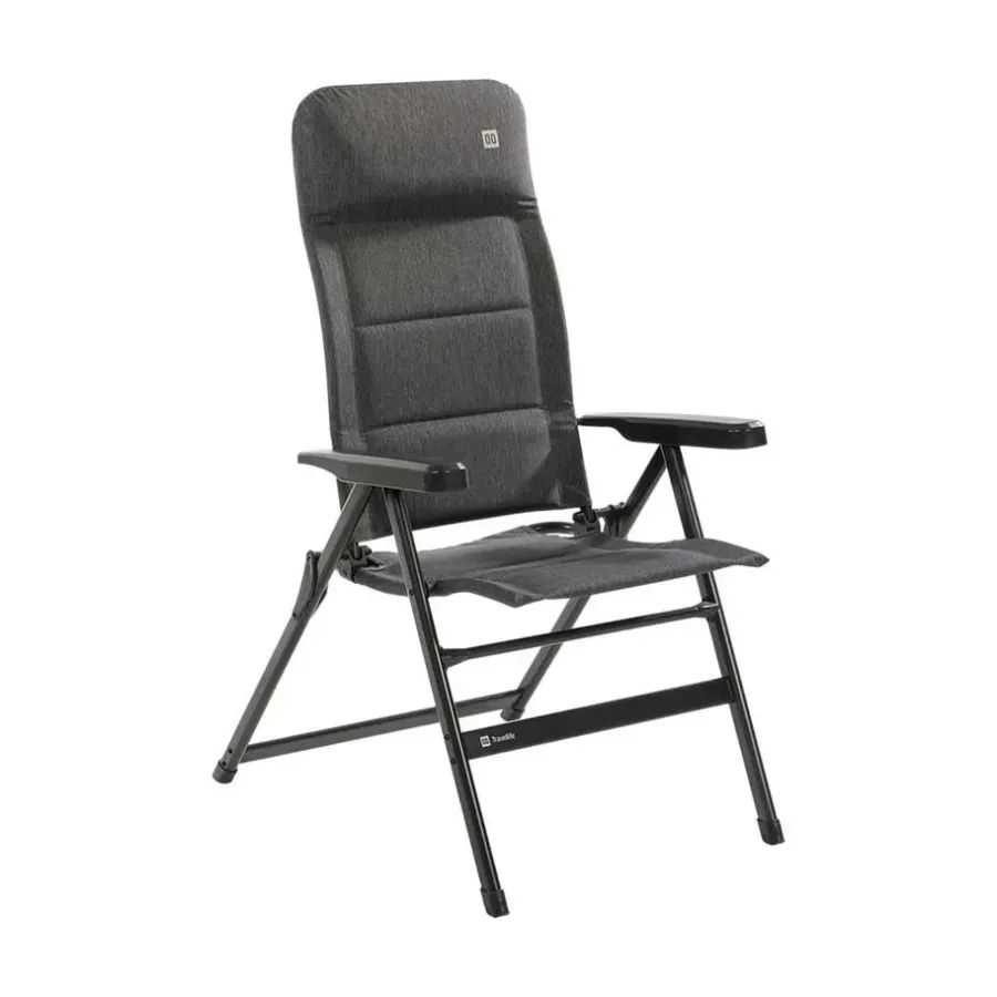 Kamperen En Outdoor-Travellife Lago standenstoel - stormy grey
