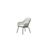 Garden Impressions Triton dining fauteuil - carbon black - rope donker zand - desert sand