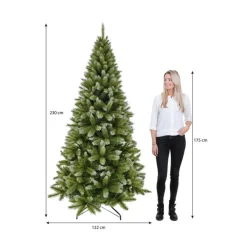 Kerstbomen-Triumph Tree Pittsburgh Kunstkerstboom - H230 x Ø122 cm - Groen