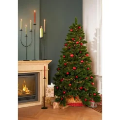 Kerstbomen-Triumph Tree Tsuga Kunstkerstboom - H260 x Ø160 cm - Groen