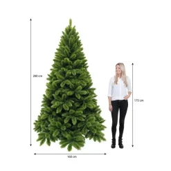 Kerstbomen-Triumph Tree Tsuga Kunstkerstboom - H260 x Ø160 cm - Groen