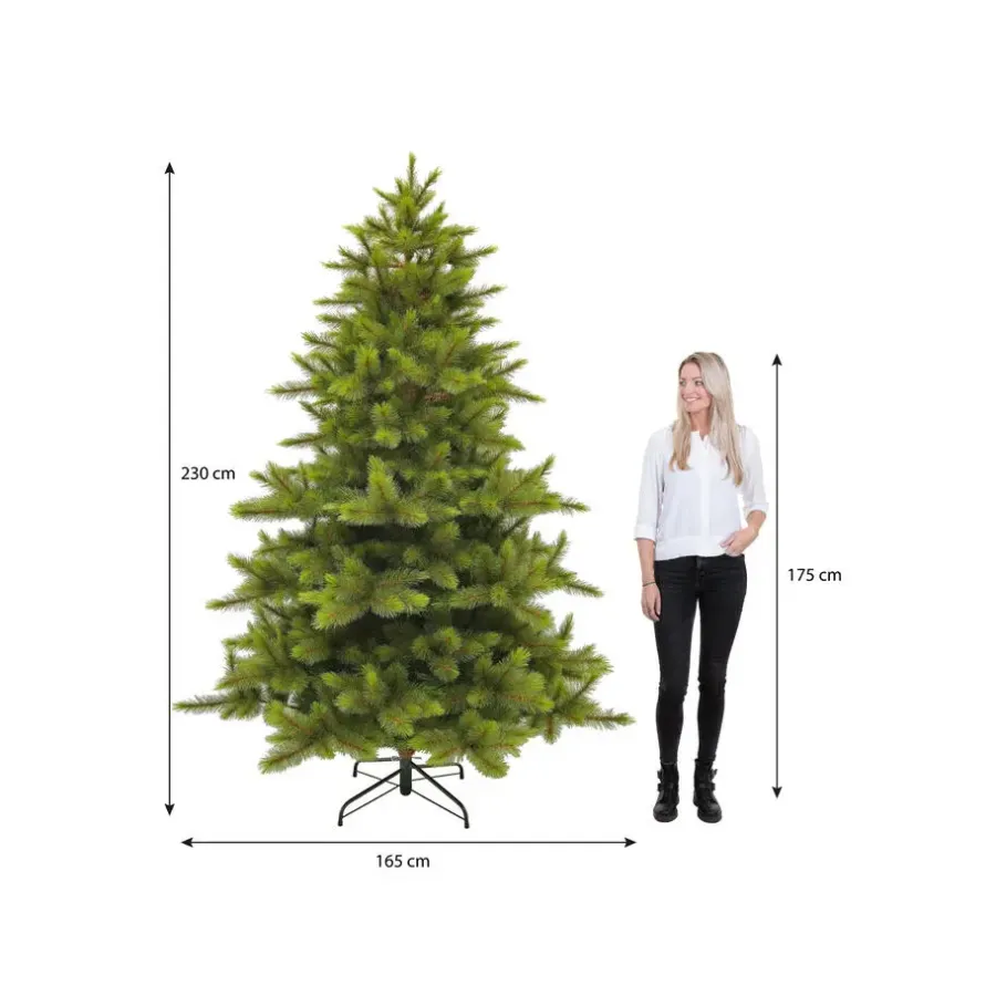 Kerstbomen-Triumph Tree Wyoming Kunstkerstboom - H230 x Ø165 cm - Groen