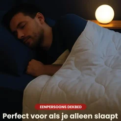 Dekbedden-Troonz Dekbed Portofino - 4 Seizoenen - Eenpersoon Dekbed - 140x220
