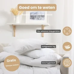 Troonz BV Troonz Dekbed Texelse Scheerwol - 4 Seizoenen