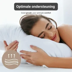 Hoofdkussens-Troonz Hoofdkussen Sleepwave One - Afmeting 60x70 cm