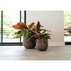 Ter Steege TS Collection plantenpot - Lydia - paars - 20 x 22 cm - keramiek