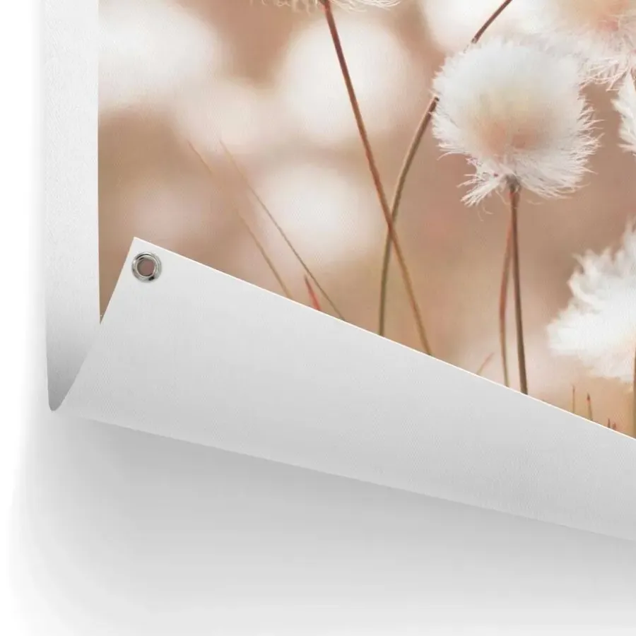 Tuindecoratie-Reinders Tuinposter Katoentak - 80 x 60cm - Beige
