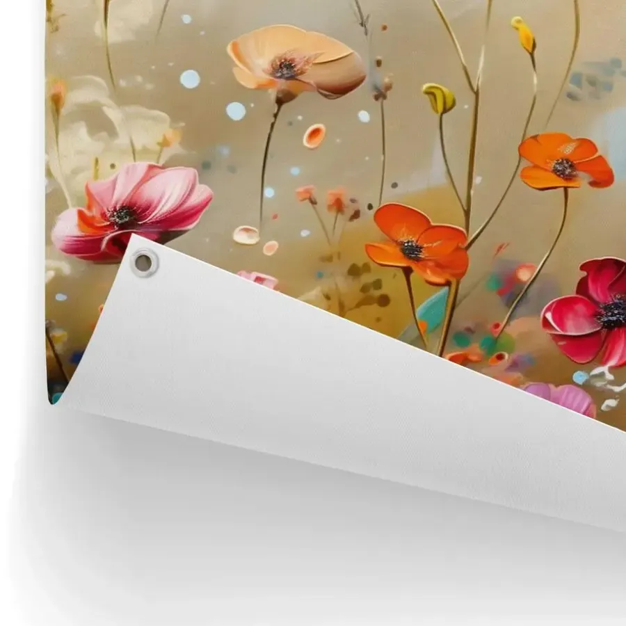 Tuindecoratie-Reinders Tuinposter Summer Flowers - 60 x 80cm - Bont