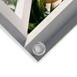 Reinders Tuinposter Uitzicht over zee - 80 x 60cm - Blauw