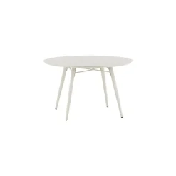 Fjôrd Tuintafel Beige Aluminium - 120x120x75cm - Lina