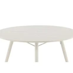 Fjôrd Tuintafel Beige Aluminium - 120x120x75cm - Lina