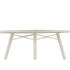 Fjôrd Tuintafel Beige Aluminium - 120x120x75cm - Lina