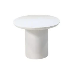 Tuintafels-Giga Meubel Tuintafel Ovaal - Wit Betonlook - 200x110x74cm - Myrna