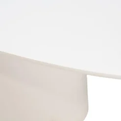 Giga Meubel Tuintafel Ovaal - Wit Betonlook - 240x110x74cm - Myrna