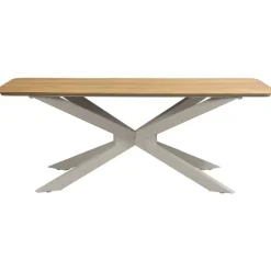 Tuintafels-Leen Bakker Tuintafel Perpignan - zand - 75x200x100 cm