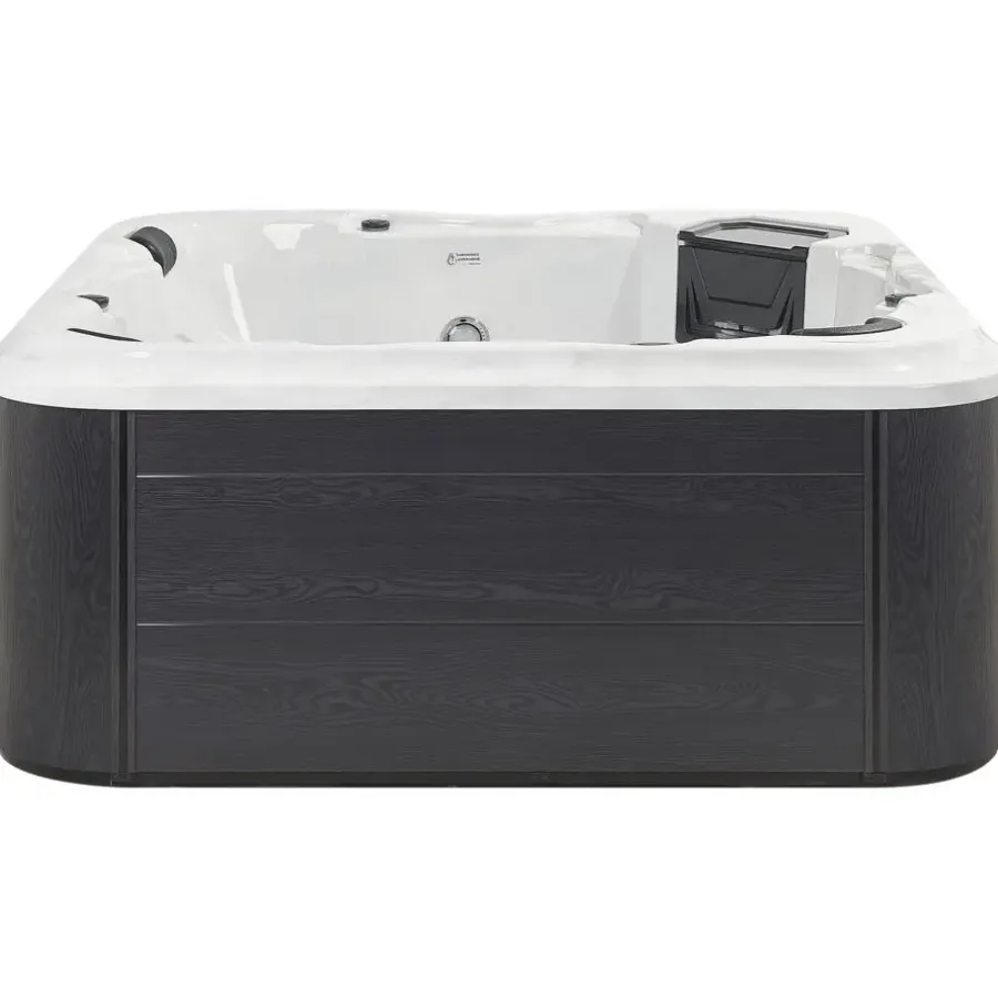 Beliani TULAROSA - Whirlpool buitenbad - Wit - 210 x 210 cm - Acryl