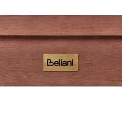Beliani TUSCANIA - Tuintafel - Donkerhout - 100 x 180 cm - Eucalyptushout