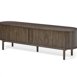 Tv Meubels-Giga Living Tv-Meubel Donker Eikenhout - 180x40x55,6cm - Meta